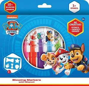 Tlapková patrola - Foukací fixy 10+1