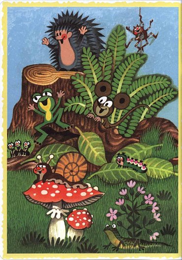 Náhled Krtek má narozeniny - Omalovánky A4