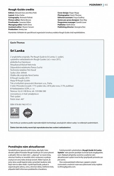 Náhled Srí Lanka - Turistický průvodce