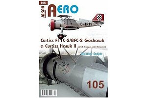 AERO 105 Curtiss F11C-2/BFC-2 Goshawk a Curtiss Hawk II (Evropa, Jižní Amerika)