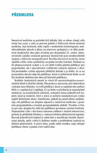 Náhled Intenzivní medicína v praxi