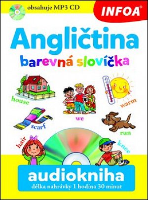 Angličtina barevná slovíčka + CDmp3