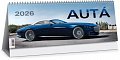 Autá 2026 - stolový kalendár