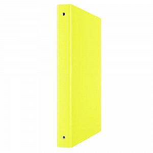 DONAU 4kroužkový pořadač, A4/35 mm, PP, žlutý