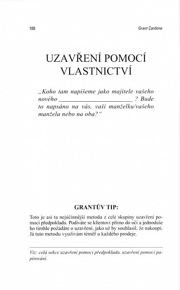 Náhled Uzavírání: příručka profesionálního prodejce
