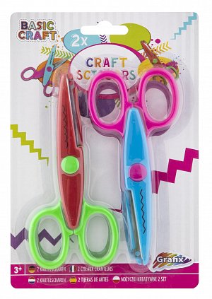 Dětské nůžky s kulatou špičkou 2 ks