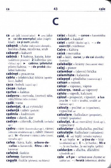 Náhled Rumunština slovníček