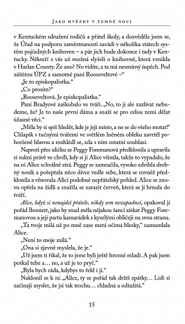 Náhled Jako hvězdy v temné noci, 1.  vydání