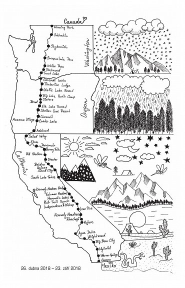 Náhled 151 dní Pacifickou hřebenovkou - Dobrodružství Holky s bucket listem