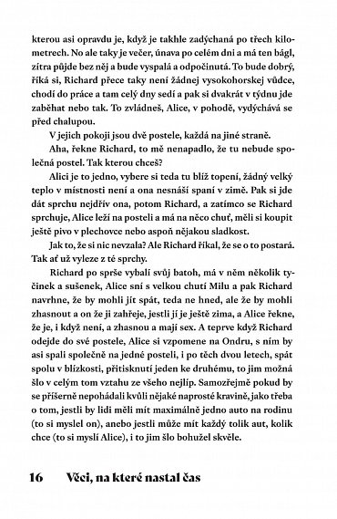 Náhled Věci, na které nastal čas, 1.  vydání