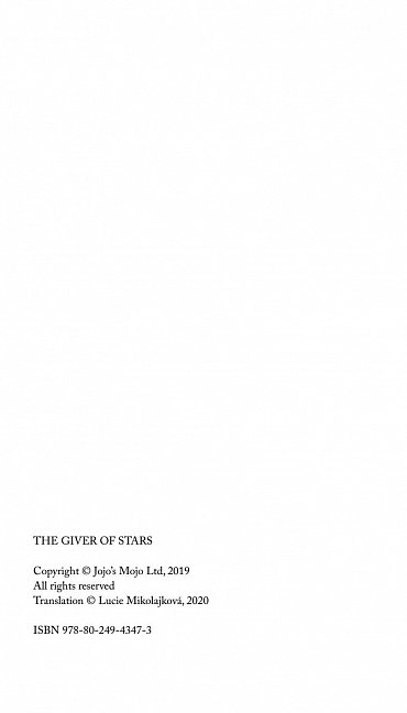 Náhled Jako hvězdy v temné noci, 1.  vydání