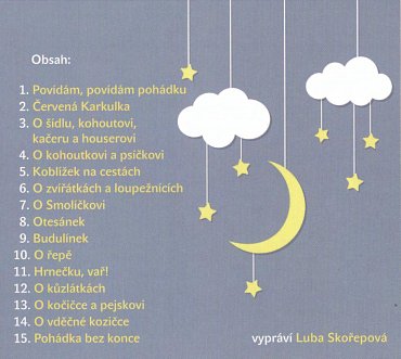 Náhled Pohádky pro nejmenší - CD