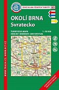 KČT 85 Okolí Brna, Svratecko 1:50 000 / turistická mapa