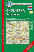 KČT 85 Okolí Brna, Svratecko 1:50 000 / turistická mapa