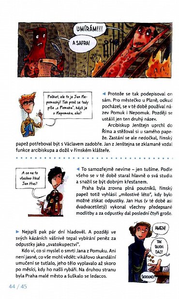 Náhled Jan Hus očima krejčího Ondřeje a panny Anežky