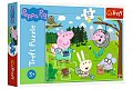 Trefl Puzzle Peppa Pig v přírodě / 30 dílků
