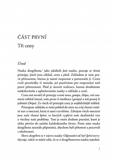 Náhled Osvobození od lpění - Klasické buddhistické rady z pohledu dzogčhenu