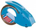 tesa Pack-n-Go - odvíječ pásky, 50 m x 48 mm, s páskou, modrý
