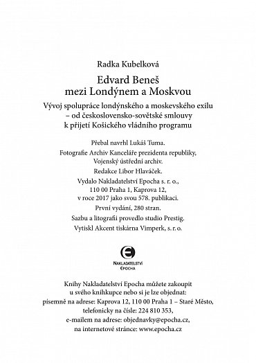 Náhled Edvard Beneš mezi Londýnem a Moskvou