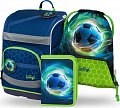 BAAGL SET 3 Zippy plus Fotbalový míč: aktovka, penál, sáček