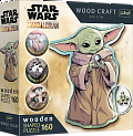 Puzzle Wood Craft Origin The Mandalorian: Grogu 160 dílků