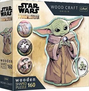 Puzzle Wood Craft Origin The Mandalorian: Grogu 160 dílků