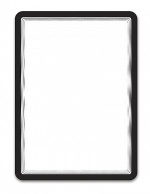 djois Magneto Solo - magnetický rámeček, A4, černý, 2 ks