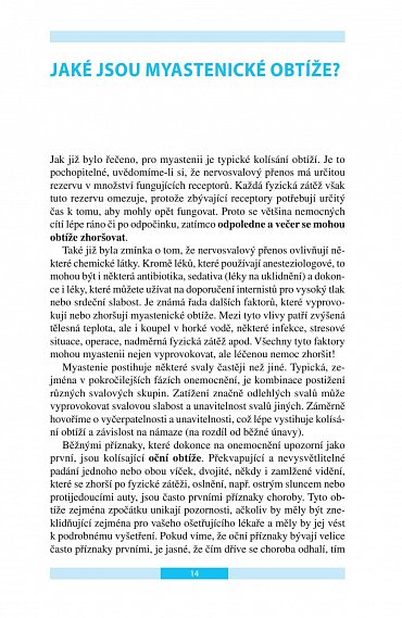 Náhled Myastenie - Obávaná diagnóza?