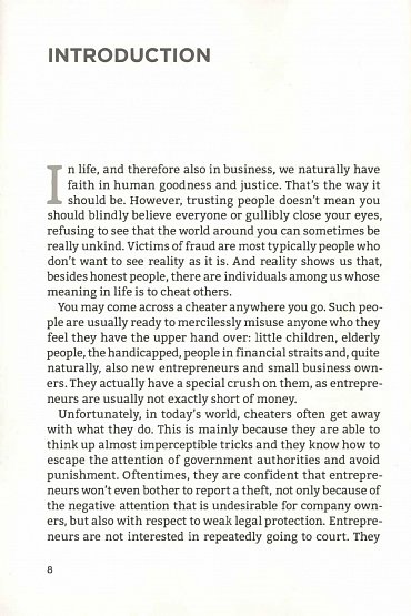 Náhled Entrepreneurs versus Cheaters - 52 Stories About the Types of Fraud Most Frequently Committed Against Serious Businesspeople