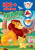 Zvířata a jejich mláďata - 100+nálepek