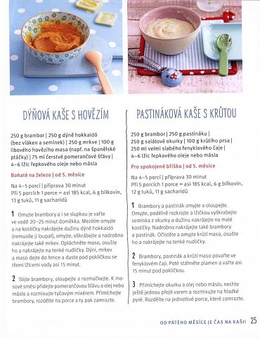 Náhled Vaříme pro miminka - Zdravý jídelníček v prvním roce života