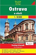 Ostrava mapa 1:18 000