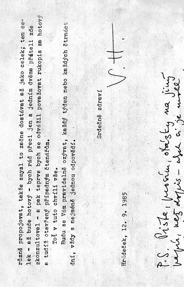 Náhled Dálkový výslech: rozhovor s Karlem Hvížďalou/Václav Havel