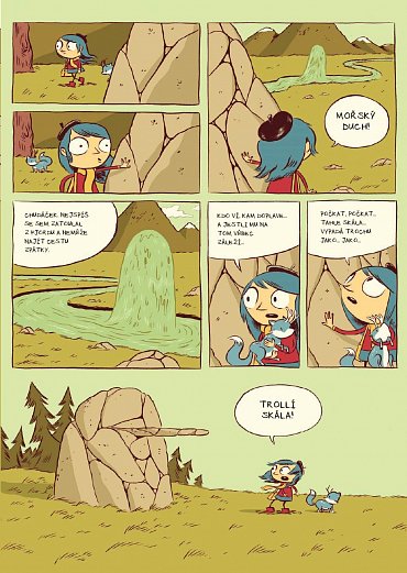 Náhled Hilda - Hilda a troll, Hilda a půlnoční obr