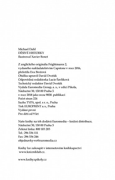 Náhled Děsivé historky