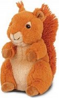 Veverka obecná plyš 19cm 0m+