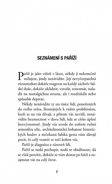 Náhled Paříž, moje láska, můj život