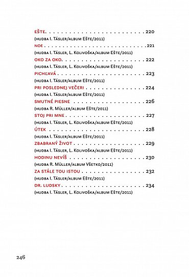 Náhled Texty (slovensky)