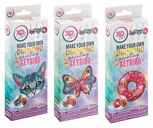 Diamantový SET klíčenka Donut