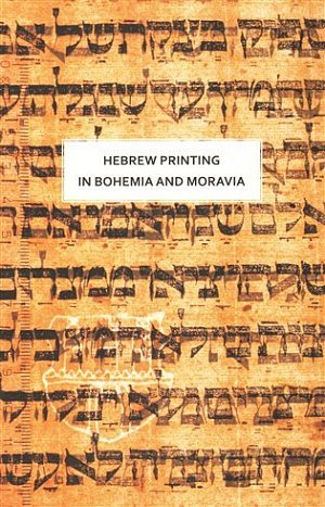 Hebrew printing in Bohemia and Moravia