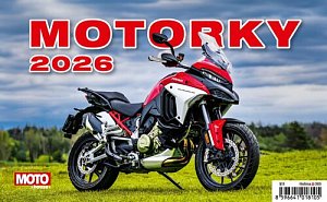 Kalendář stolní 2026 - Motorky ČR/SR
