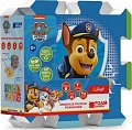 Pěnové puzzle Tlapková patrola/Paw Patrol 32x32x1cm 8ks ve fólii 0m+