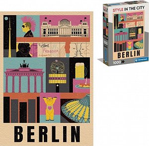 Puzzle Style in the City: Berlín 1000 dílků