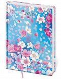 Diář 2026 denní A5 Vario Lyra - Blossom