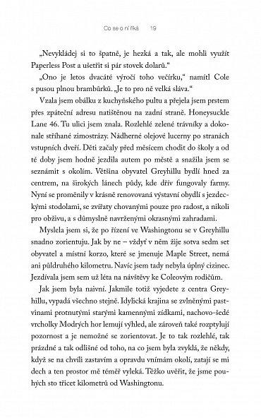 Náhled Co se o ní říká