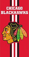 Froté osuška NHL Chicago Blackhawks Prestige 70x140 cm