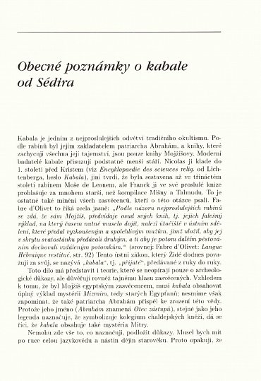 Náhled Kabala, 1.  vydání