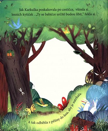 Náhled Červená karkulka - Nakoukni do pohádky