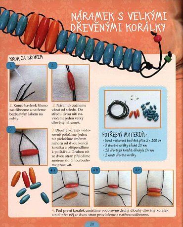 Náhled Šperky vázané technikou makramé - náušn