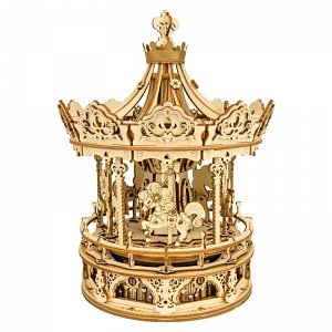 Puzzle 3D Romantický kolotoč/336 dílků,